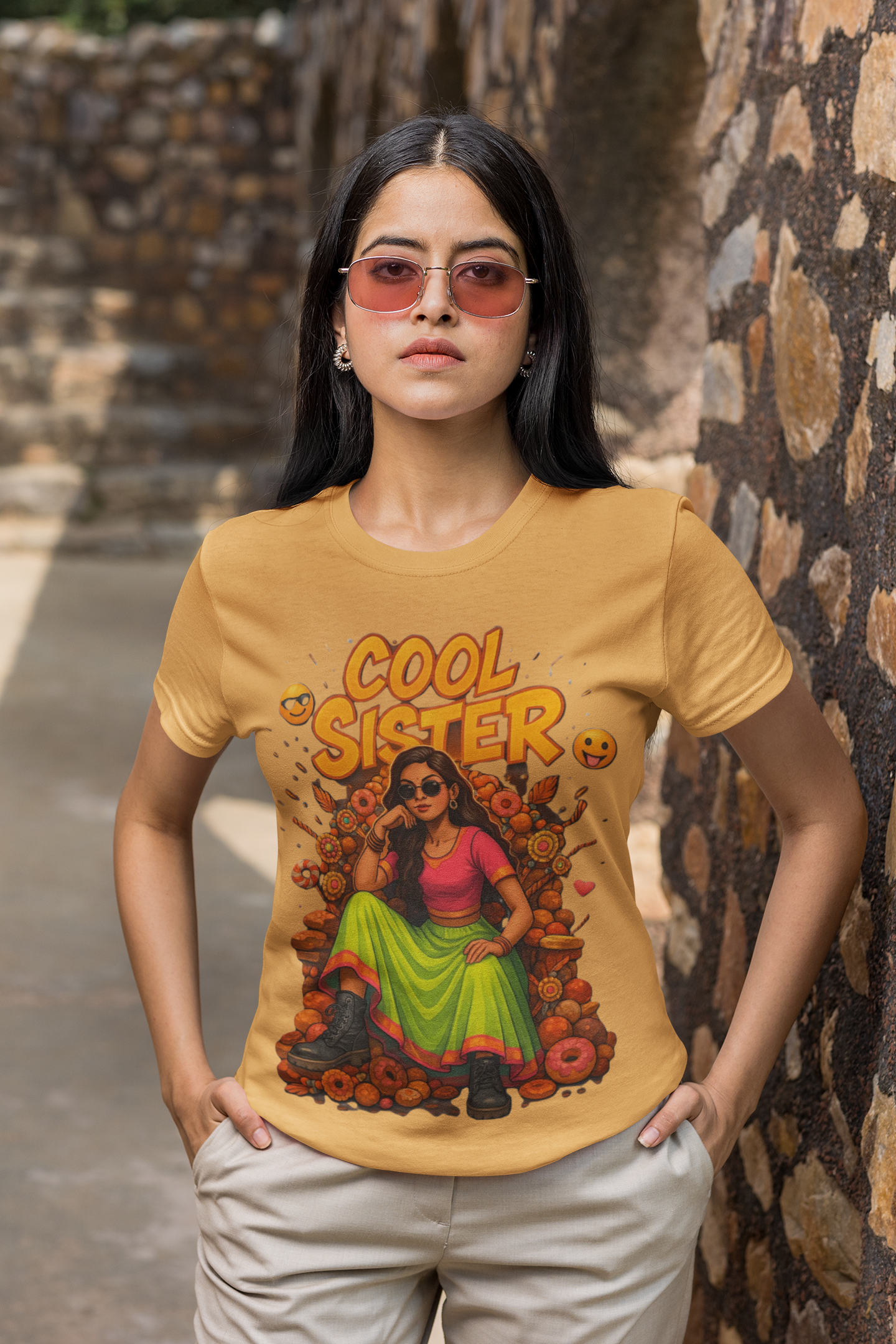 Cool Sister Energy Graphic T-Shirt — Chalaki’s Rakhi Drop Limited Edition