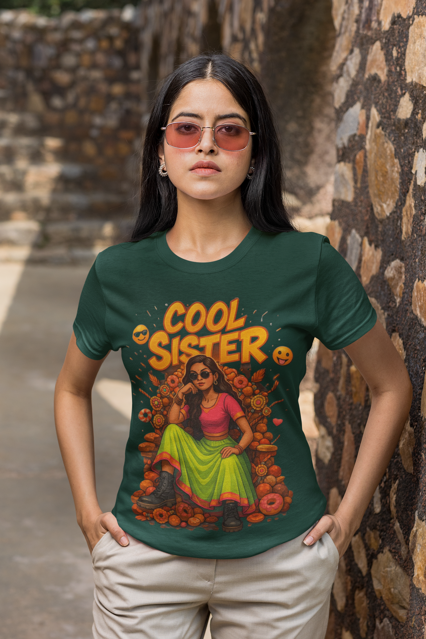 Cool Sister Energy Graphic T-Shirt — Chalaki’s Rakhi Drop Limited Edition
