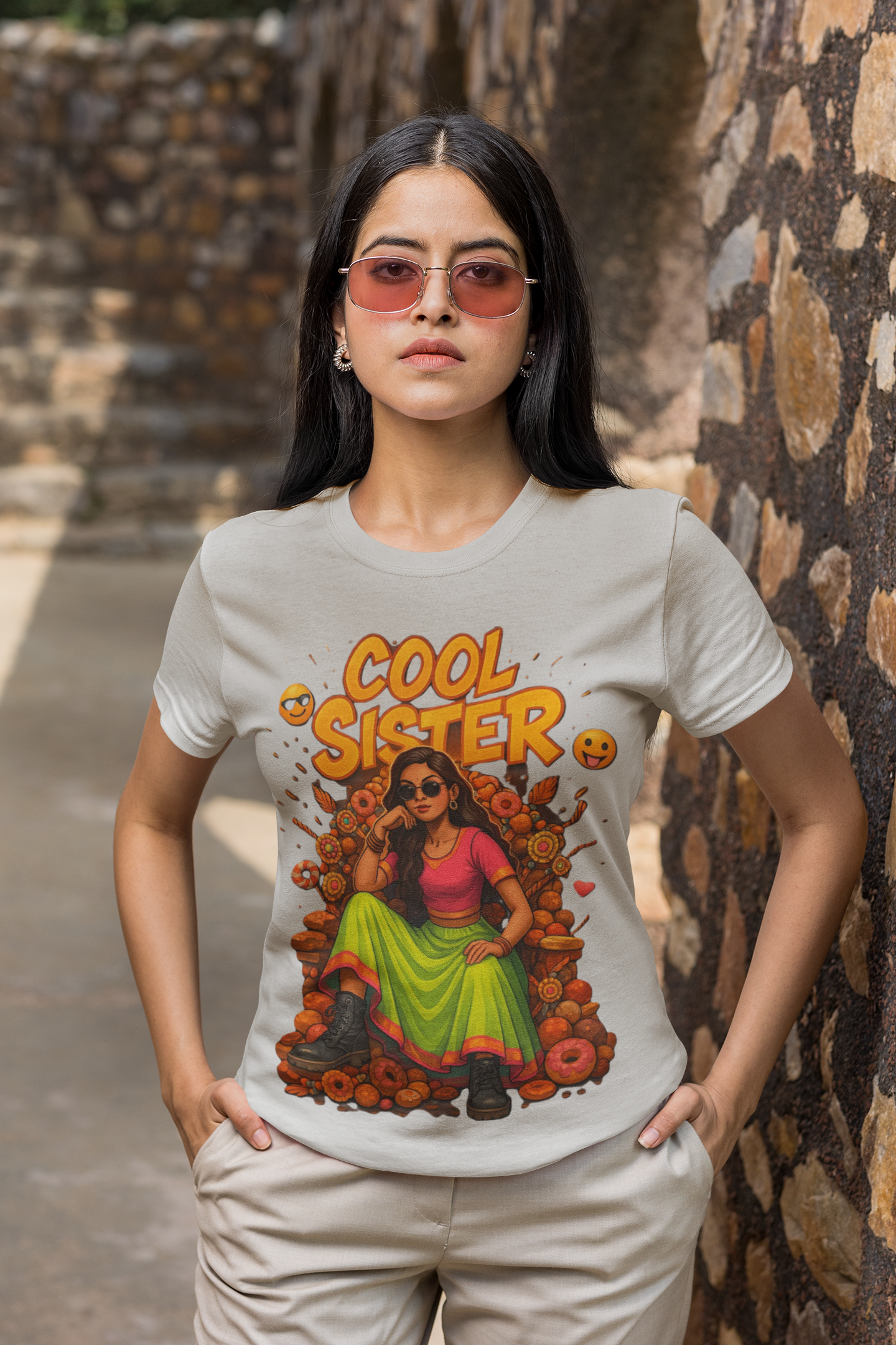 Cool Sister Energy Graphic T-Shirt — Chalaki’s Rakhi Drop Limited Edition