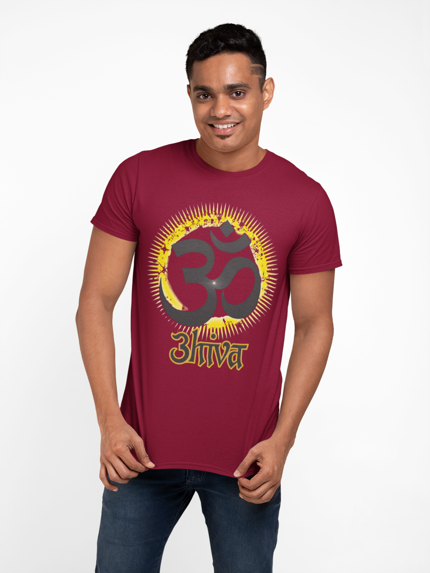 Om Shiva Graphic T-Shirt for Men & Women | Spiritual Streetwear | Gen Z Printed Tee