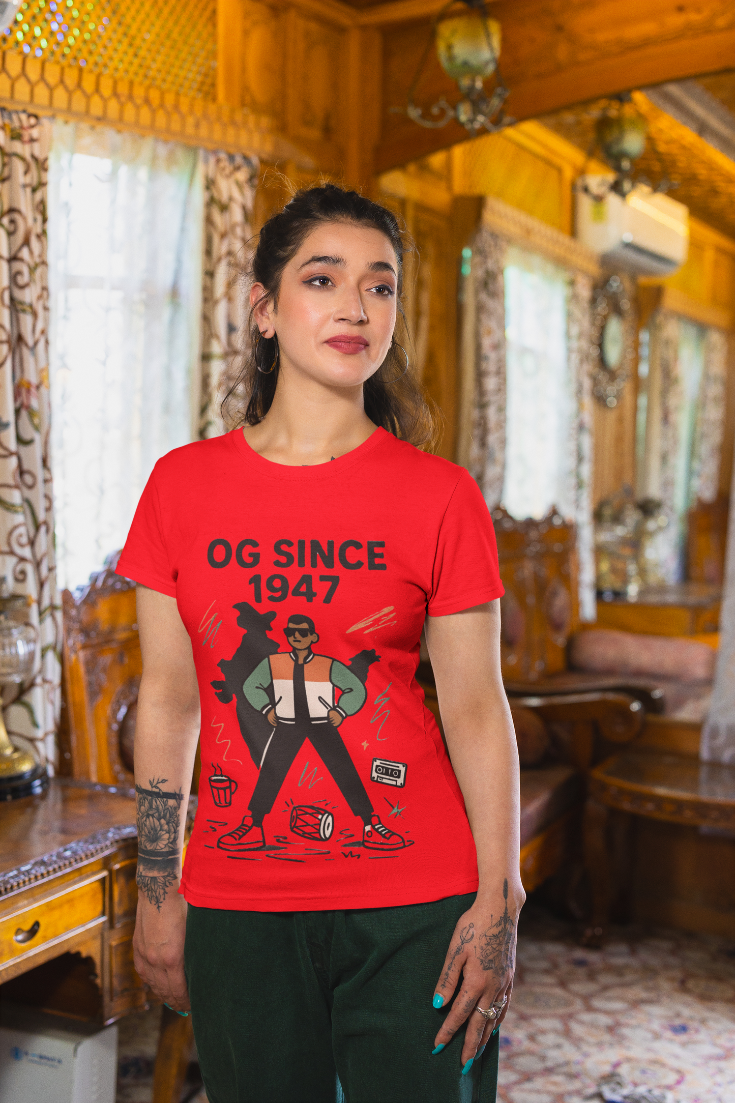 OG Since 1947 Independence Day Streetwear Graphic T-Shirt | Limited Edition