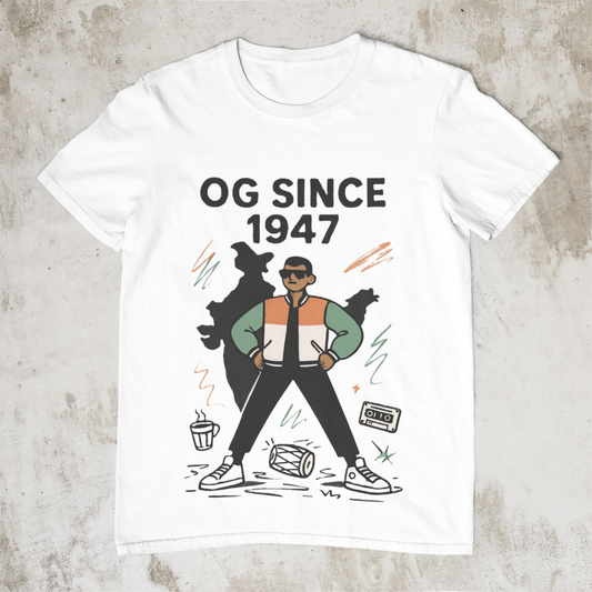 OG Since 1947 Independence Day Streetwear Graphic T-Shirt | Limited Edition