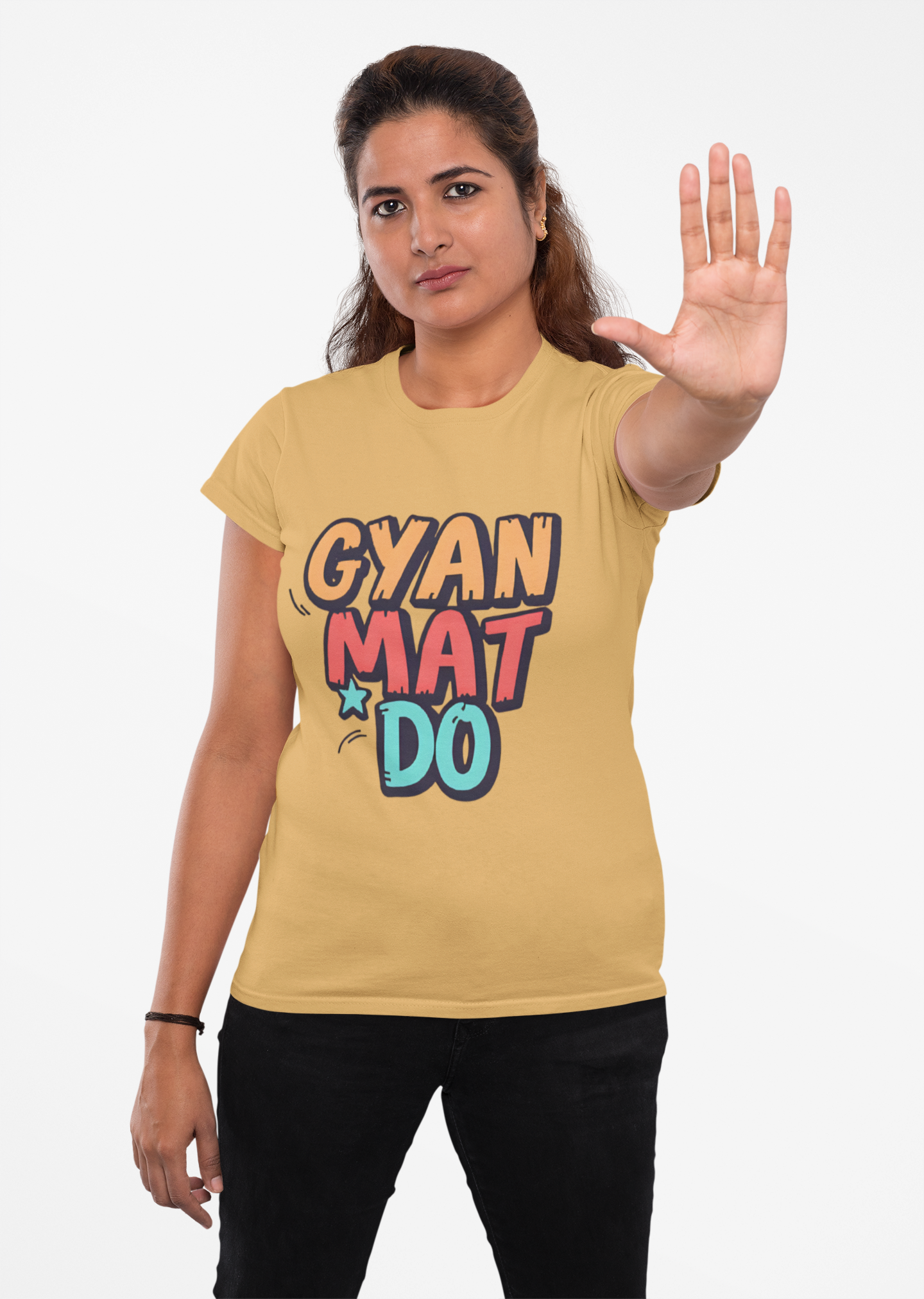 Gyan Mat Do Graphic T-Shirt – Rakhi Drop Limited Edition