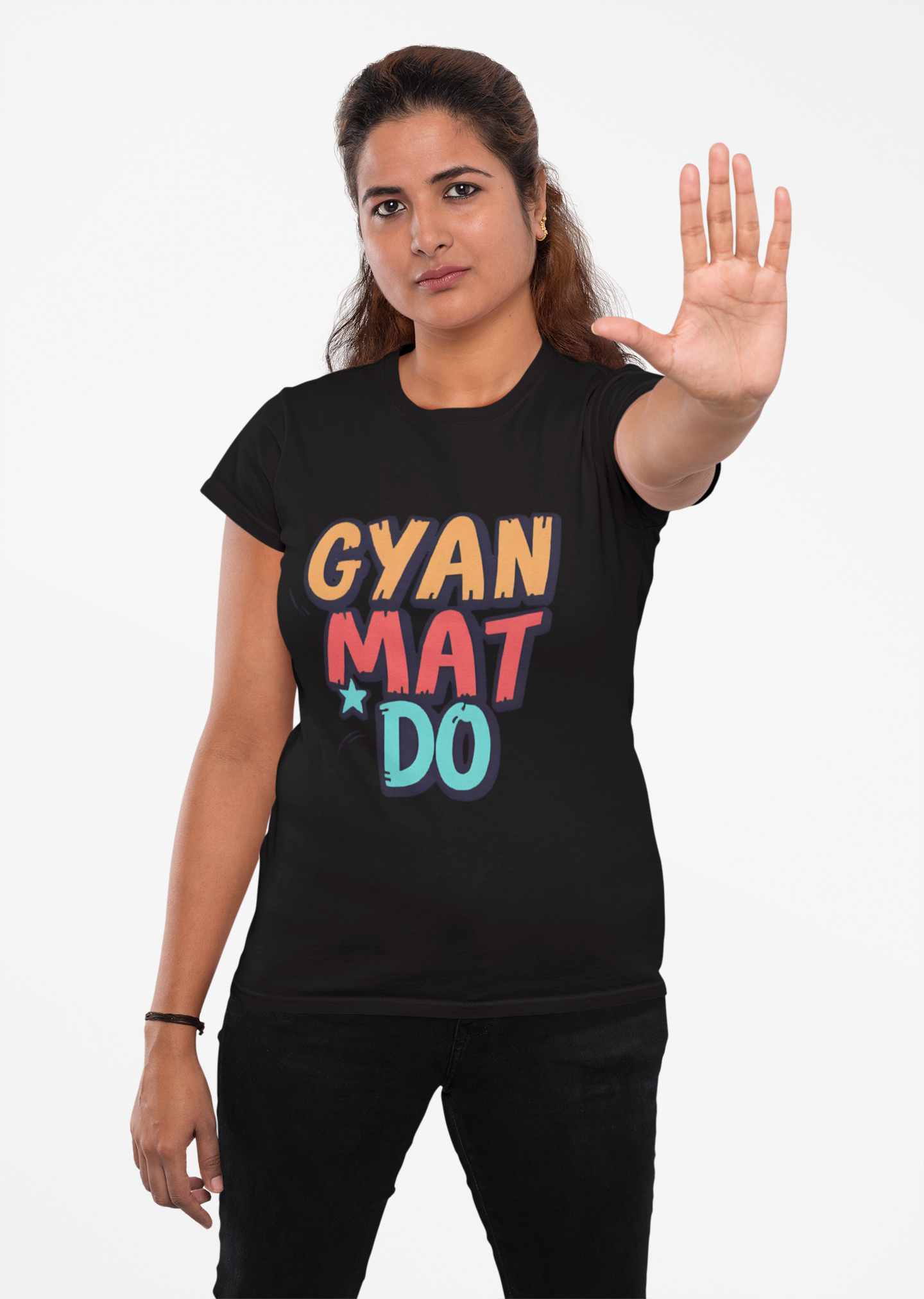 Gyan Mat Do Graphic T-Shirt – Rakhi Drop Limited Edition