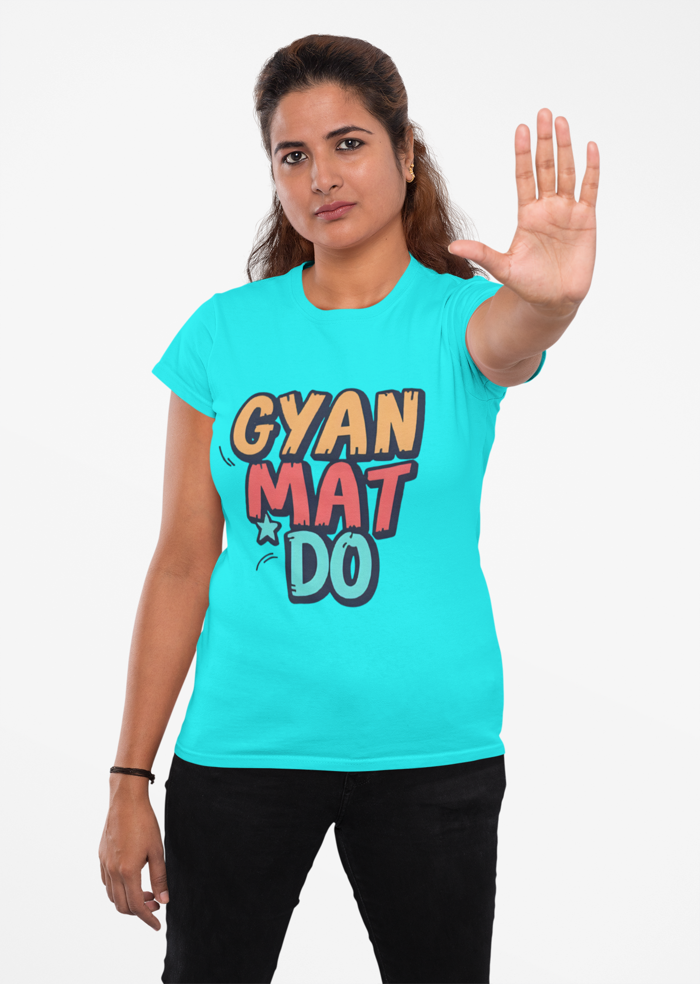Gyan Mat Do Graphic T-Shirt – Rakhi Drop Limited Edition
