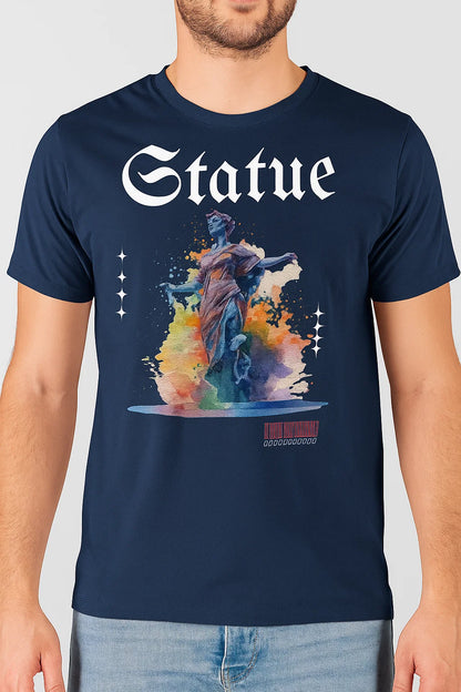 STATUE” Renaissance-Inspired Artistic Graphic T-Shirt – For the Soulful & Bold