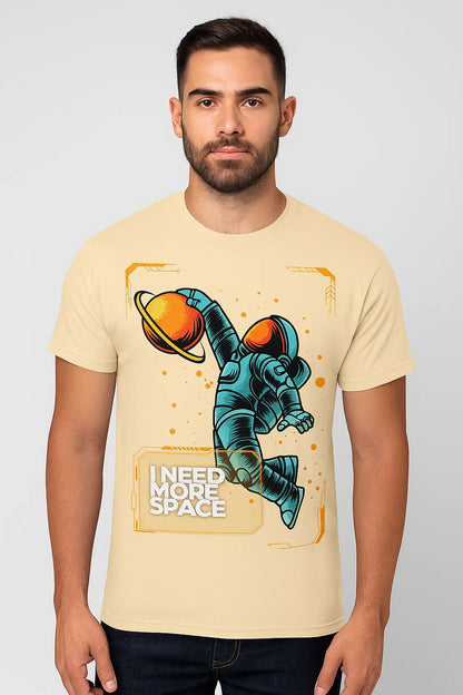 ‘I NEED MORE SPACE’ Astronaut Graphic T-Shirt – Streetwear for Dreamers & Rule-Breakers