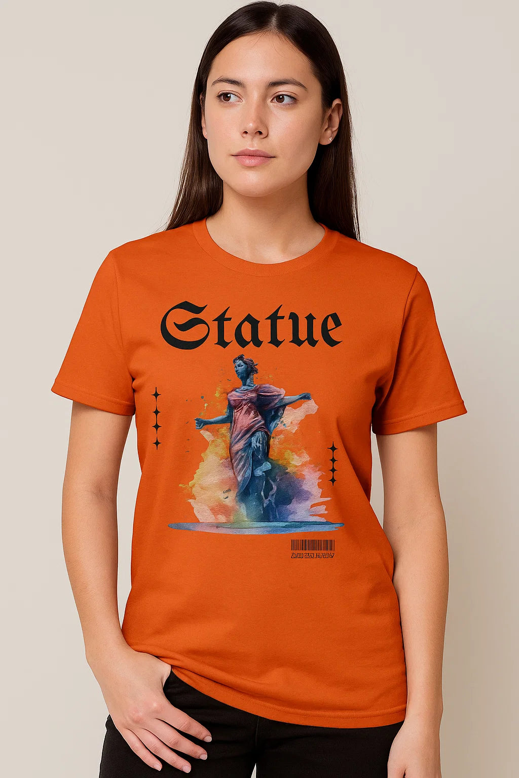 STATUE” Renaissance-Inspired Artistic Graphic T-Shirt – For the Soulful & Bold