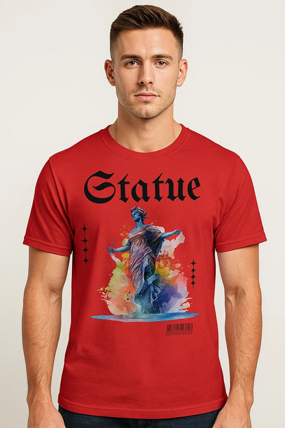 STATUE” Renaissance-Inspired Artistic Graphic T-Shirt – For the Soulful & Bold
