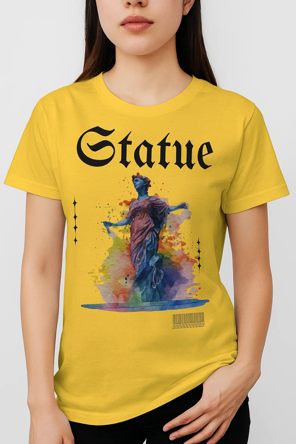 STATUE” Renaissance-Inspired Artistic Graphic T-Shirt – For the Soulful & Bold