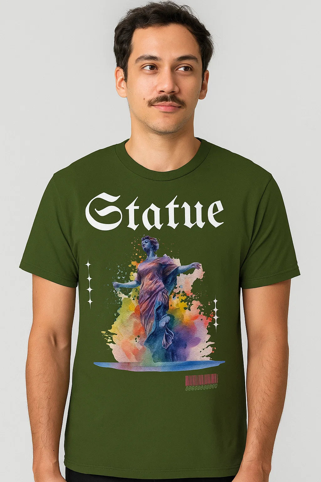 STATUE” Renaissance-Inspired Artistic Graphic T-Shirt – For the Soulful & Bold