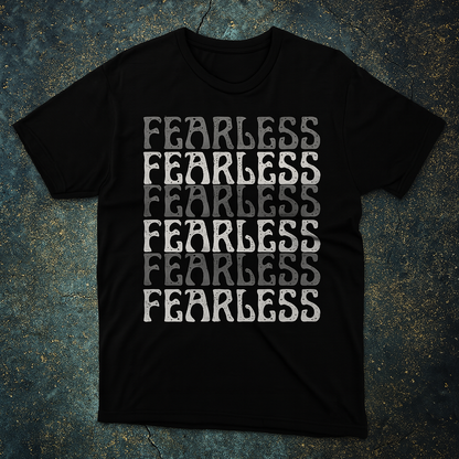 FEARLESS Statement T-Shirt – Bold Unisex Tee | Gen Z Streetwear India