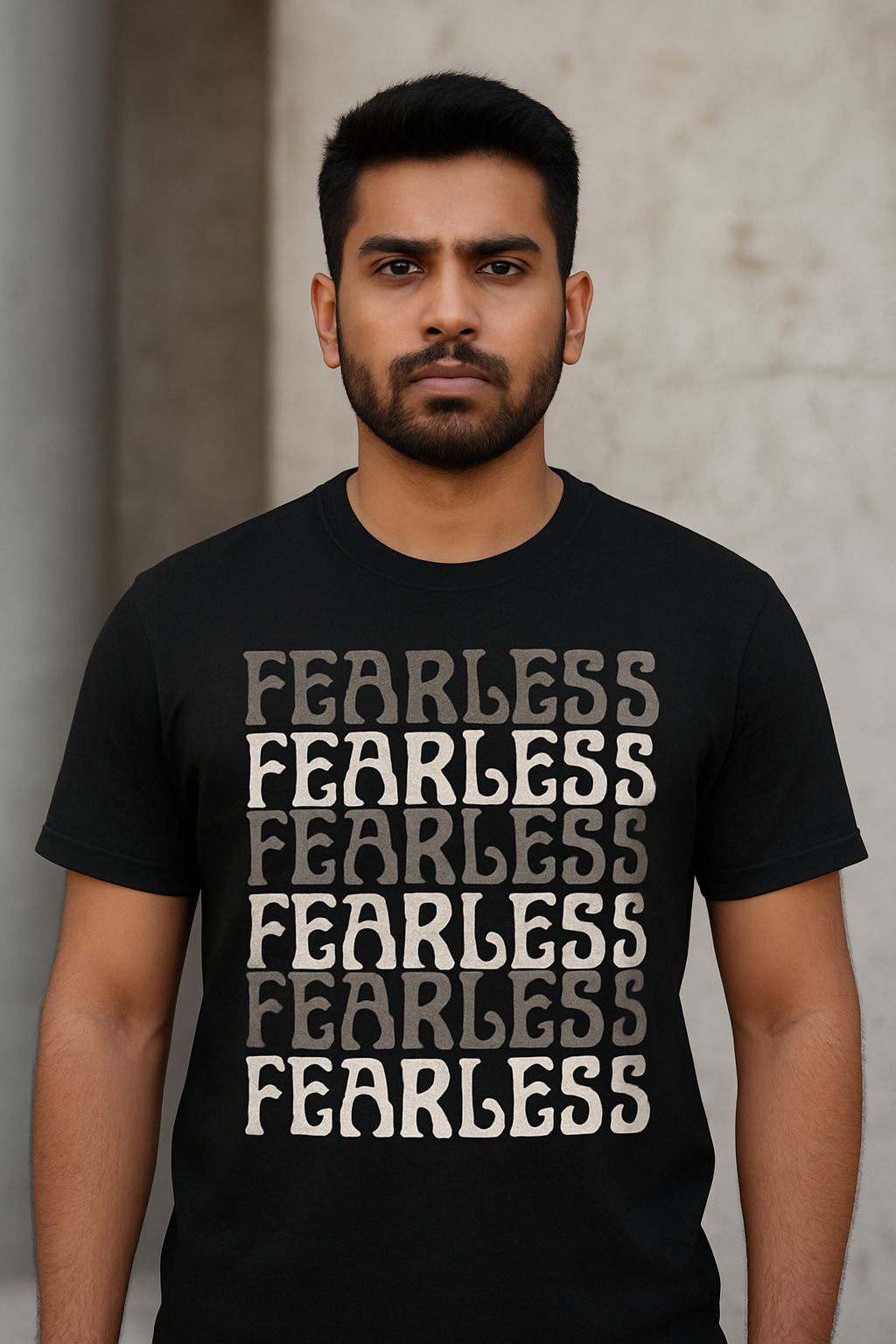 FEARLESS Statement T-Shirt – Bold Unisex Tee | Gen Z Streetwear India