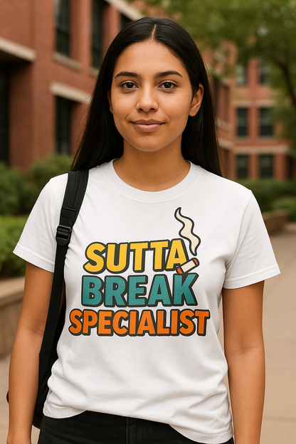 Sutta Break Specialist -  Unique Graphic Tee