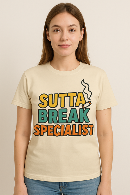 Sutta Break Specialist -  Unique Graphic Tee