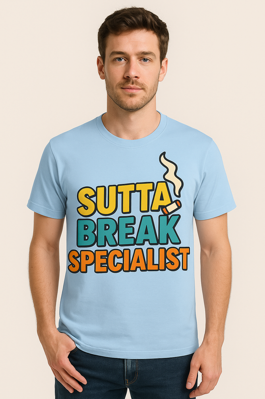 Sutta Break Specialist -  Unique Graphic Tee