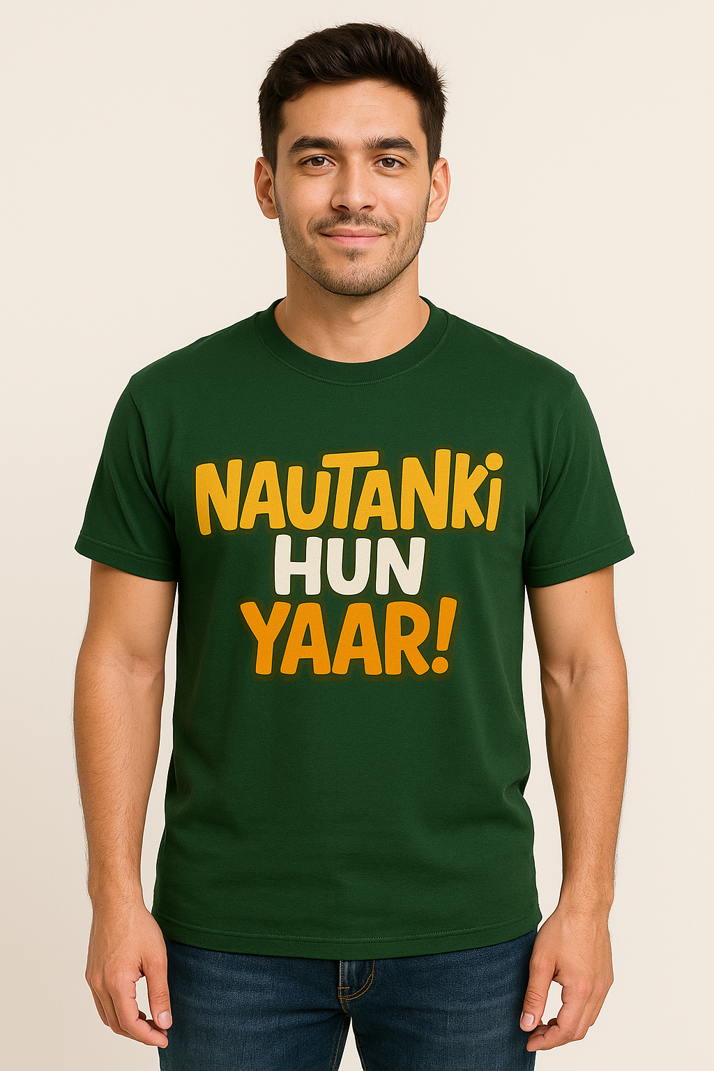 Nautanki Hun Yaar!" Unisex T-Shirt – Quirky Gen Z Desi Vibes