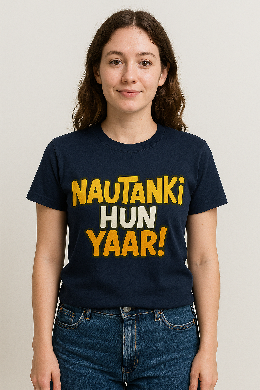 Nautanki Hun Yaar!" Unisex T-Shirt – Quirky Gen Z Desi Vibes
