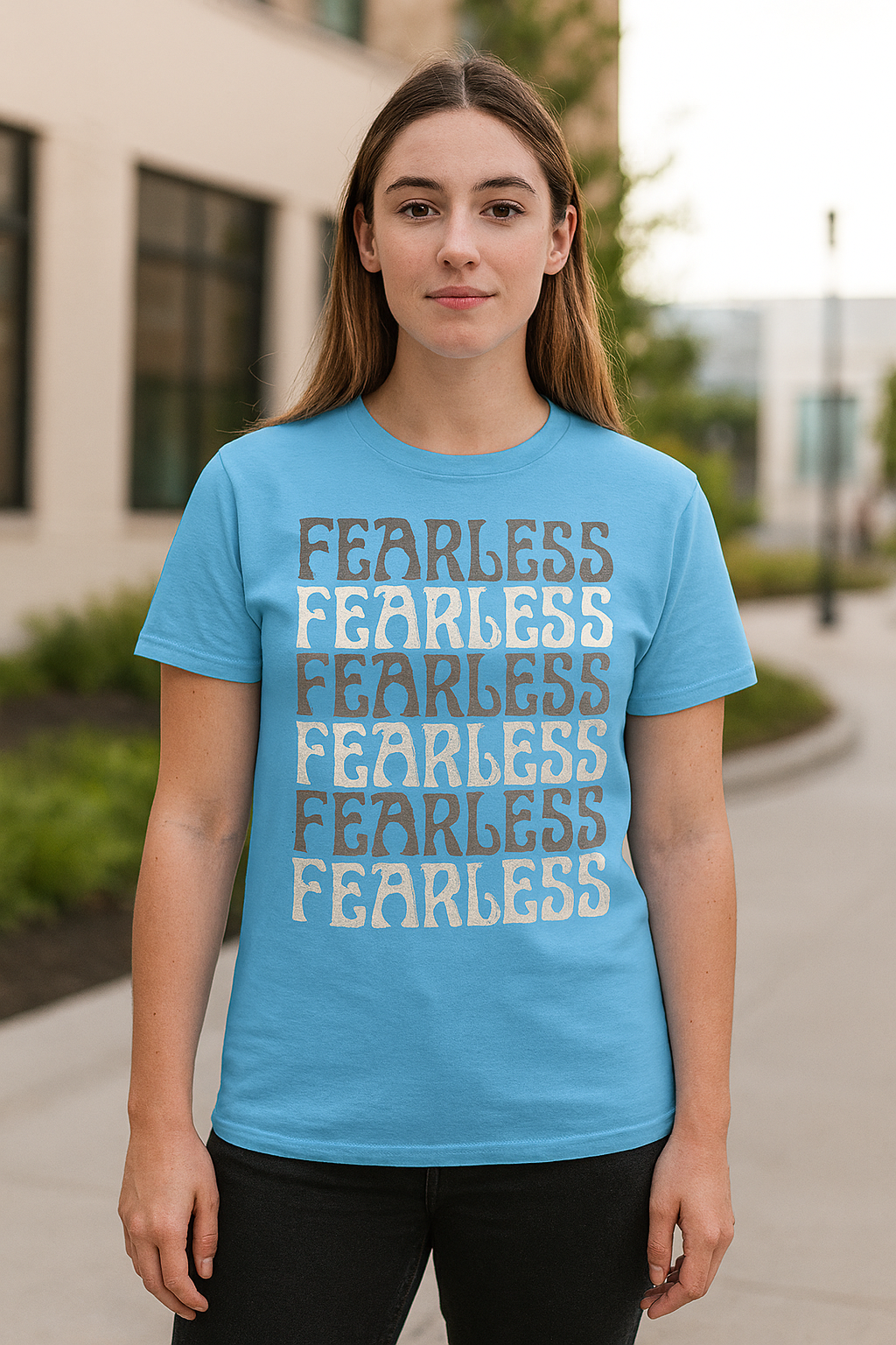 FEARLESS Statement T-Shirt – Bold Unisex Tee | Gen Z Streetwear India
