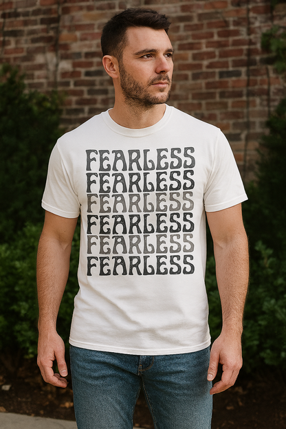 FEARLESS Statement T-Shirt – Bold Unisex Tee | Gen Z Streetwear India