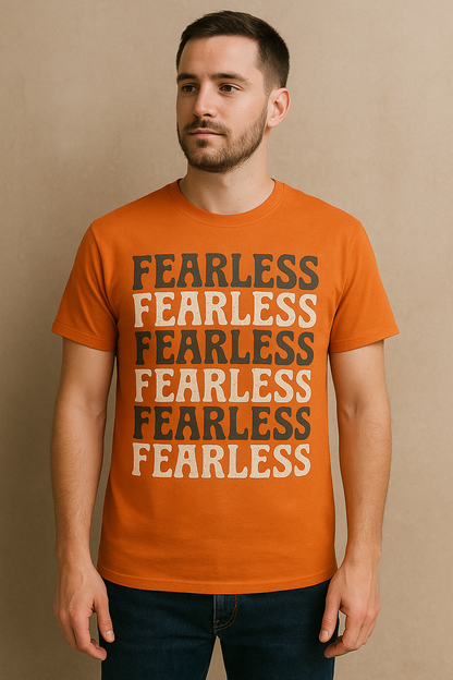 FEARLESS Statement T-Shirt – Bold Unisex Tee | Gen Z Streetwear India