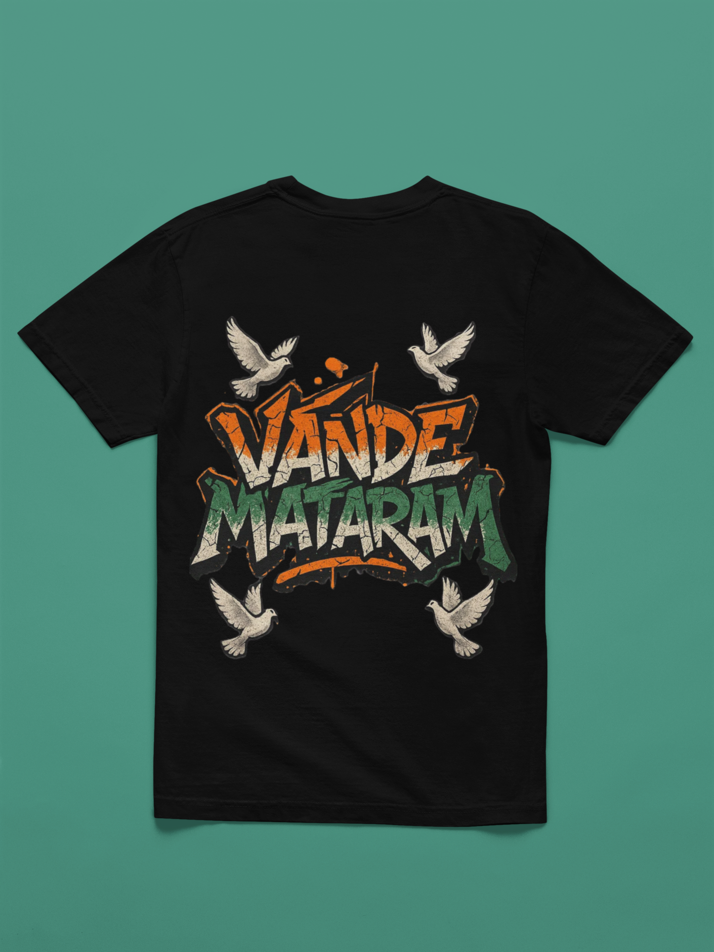 Vande Mataram Graphic T-Shirt for Independence Day | Limited Edition Indian Patriotic Tee