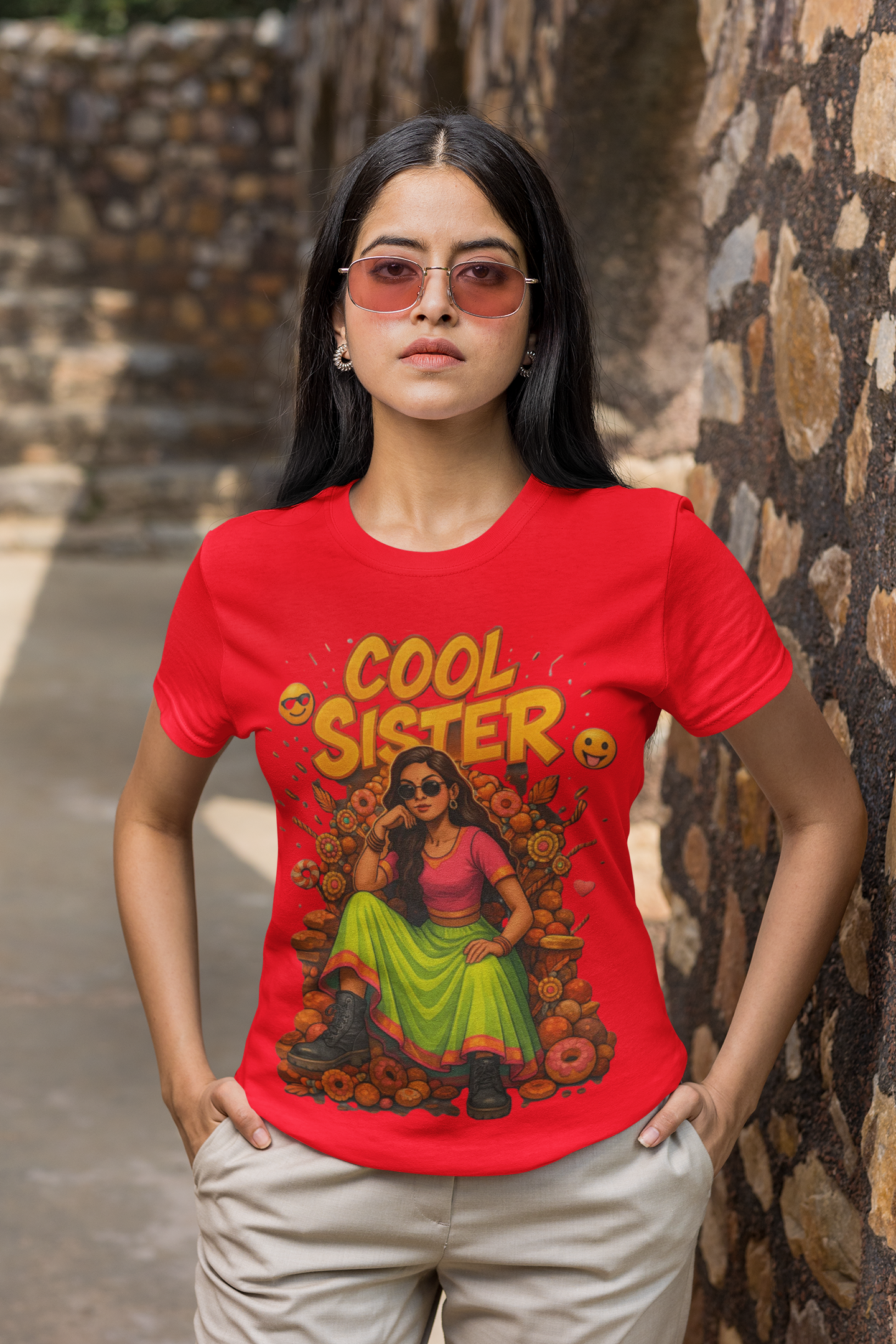 Cool Sister Energy Graphic T-Shirt — Chalaki’s Rakhi Drop Limited Edition