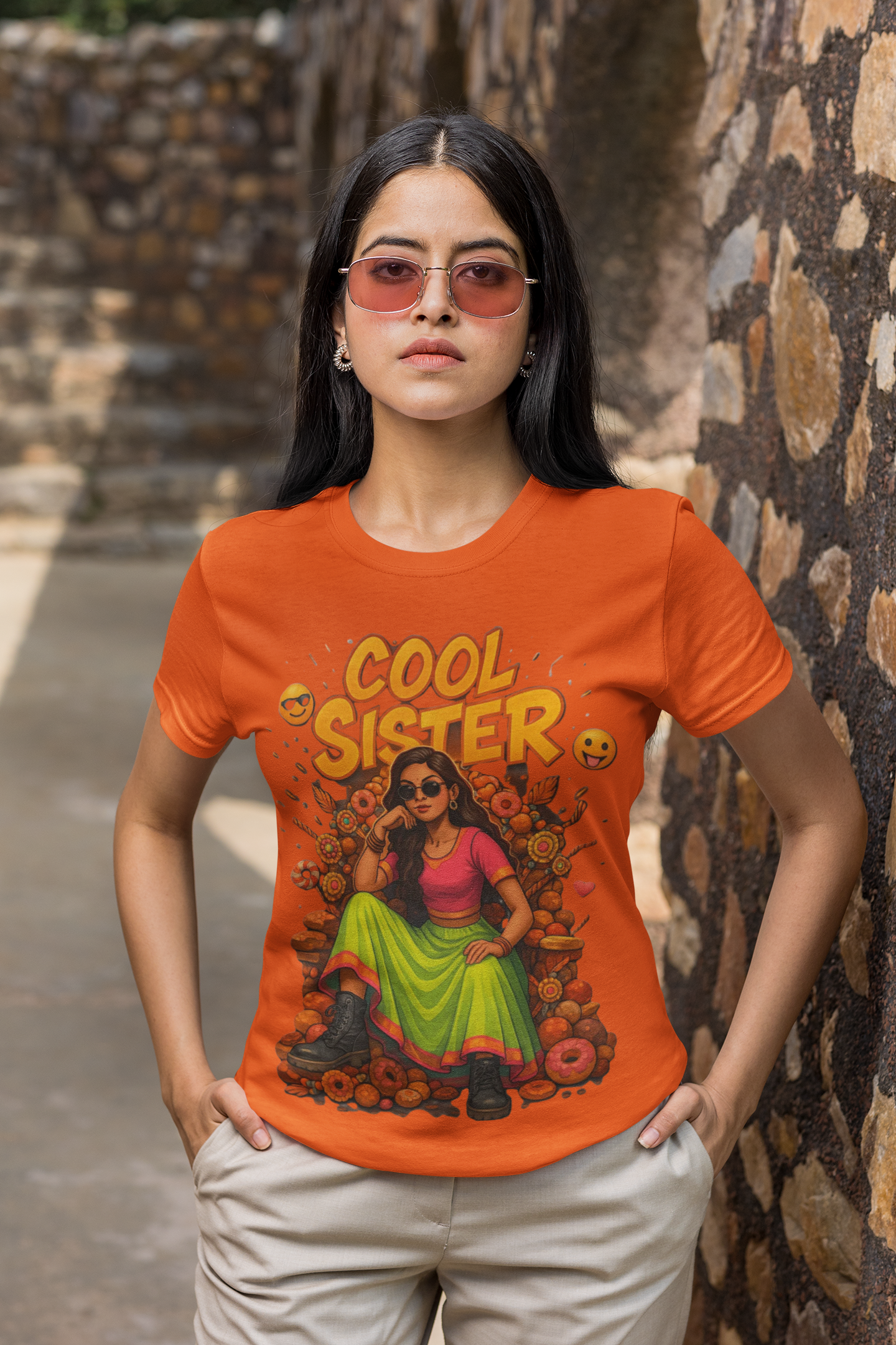 Cool Sister Energy Graphic T-Shirt — Chalaki’s Rakhi Drop Limited Edition