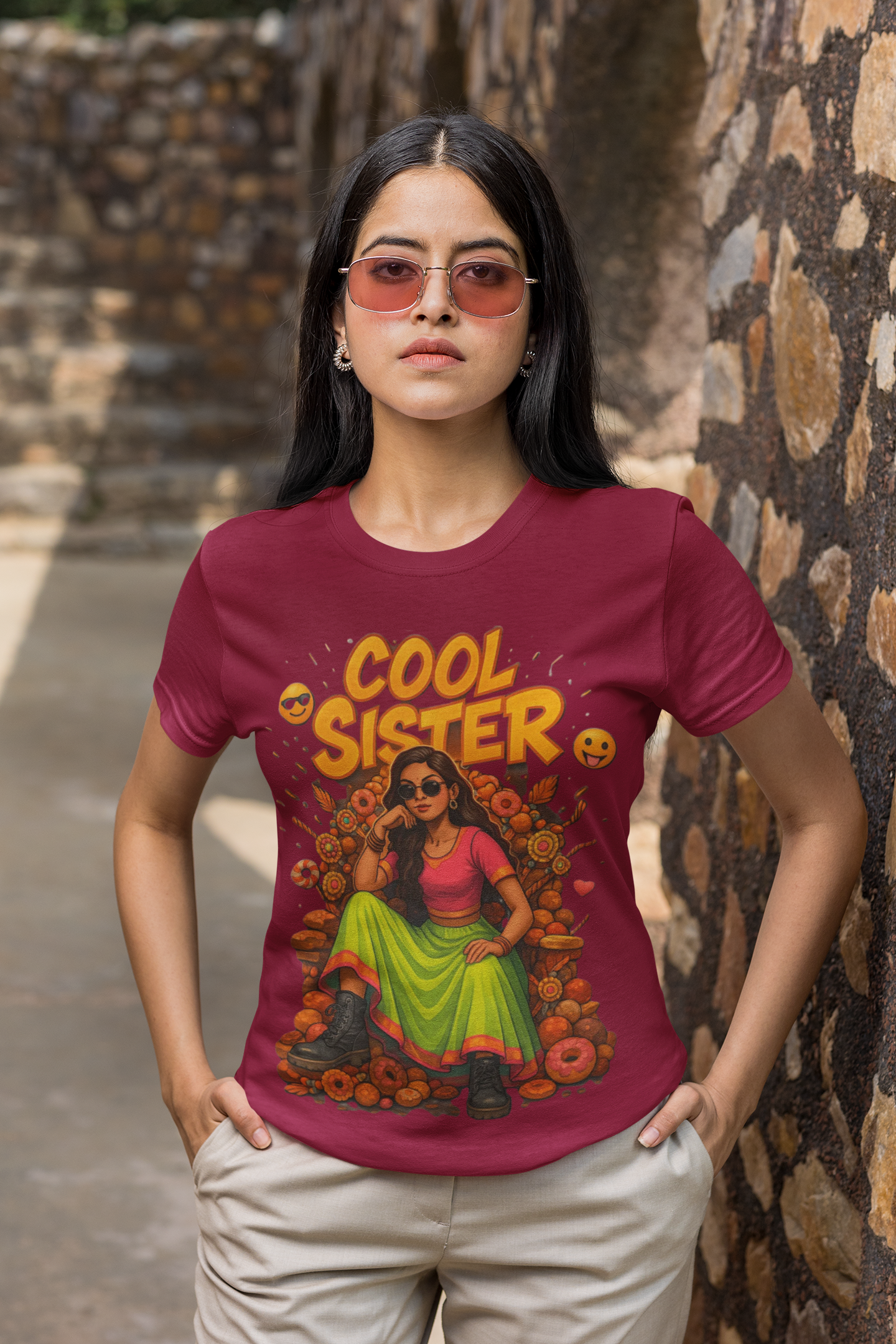 Cool Sister Energy Graphic T-Shirt — Chalaki’s Rakhi Drop Limited Edition