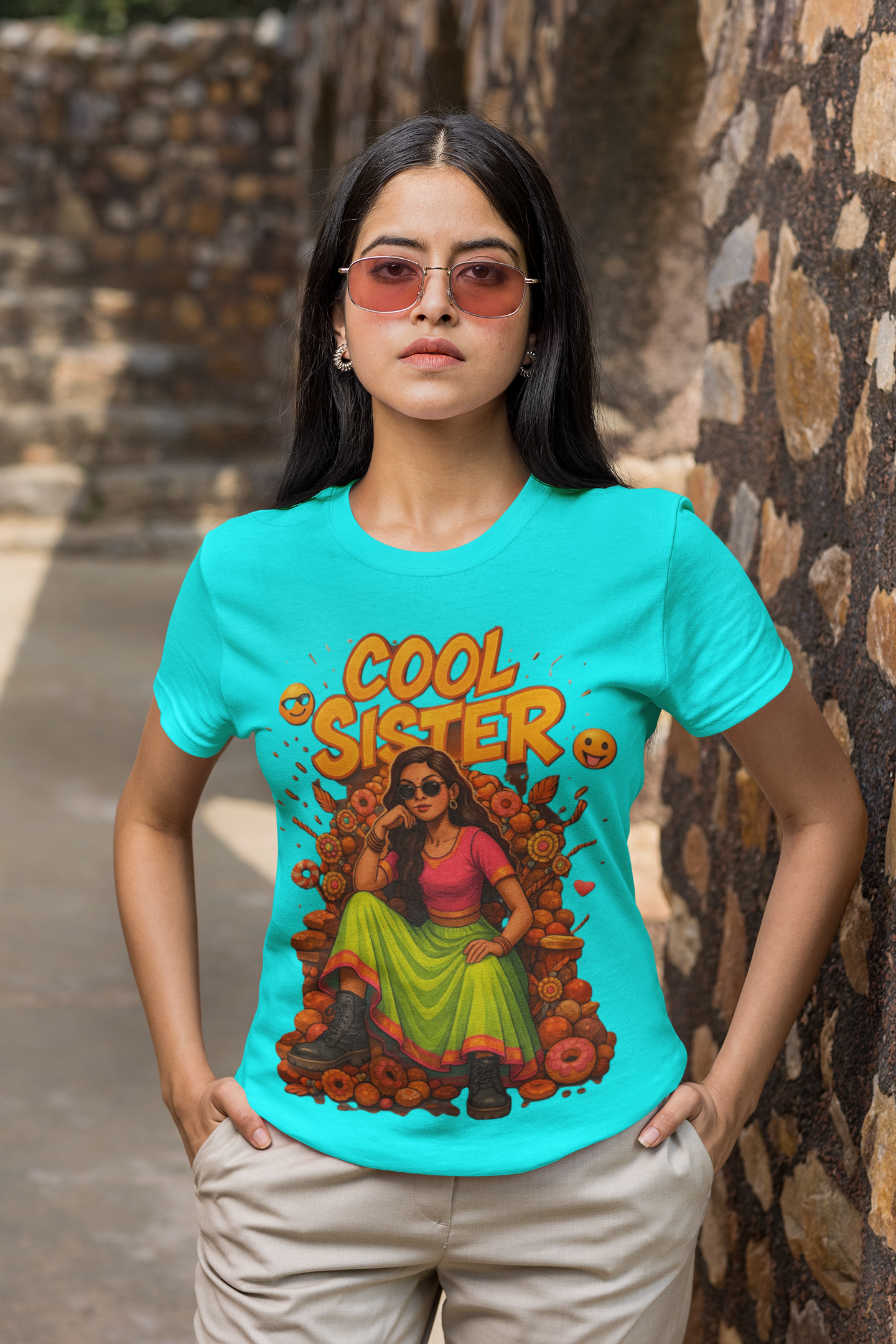 Cool Sister Energy Graphic T-Shirt — Chalaki’s Rakhi Drop Limited Edition