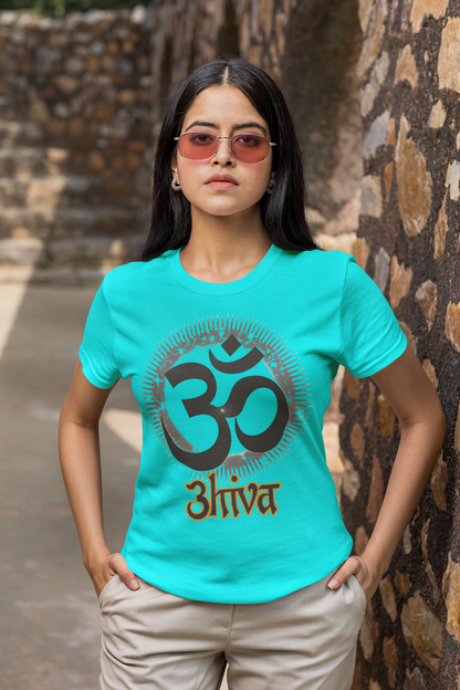 Om Shiva Graphic T-Shirt for Men & Women | Spiritual Streetwear | Gen Z Printed Tee