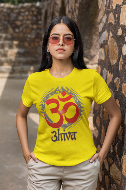 Om Shiva Graphic T-Shirt for Men & Women | Spiritual Streetwear | Gen Z Printed Tee
