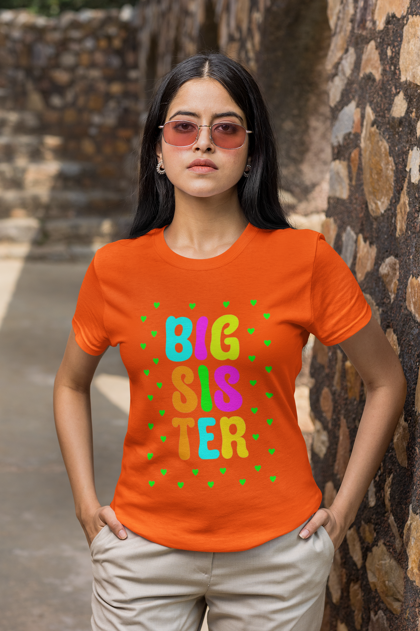 Celebrate Big Sis Energy with the “Big Sister” Graphic T-Shirt —  Rakhi Drop Limited Edition