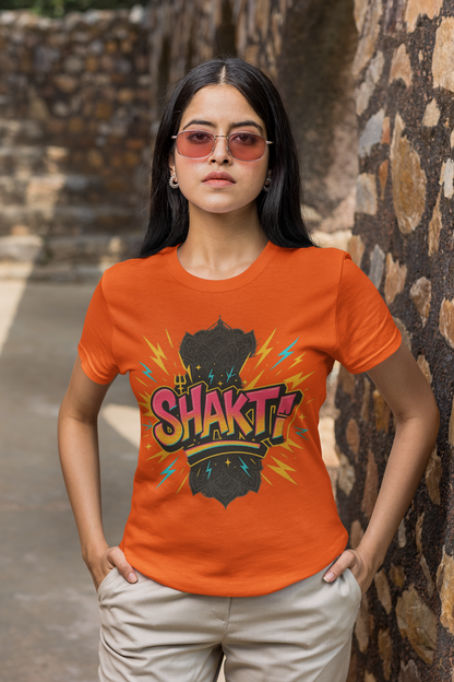 Women’s Graphic T-Shirt – SHAKTI | Bold Spiritual Streetwear Tee