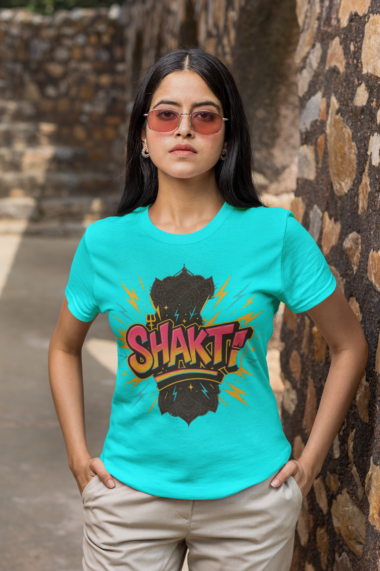 Women’s Graphic T-Shirt – SHAKTI | Bold Spiritual Streetwear Tee