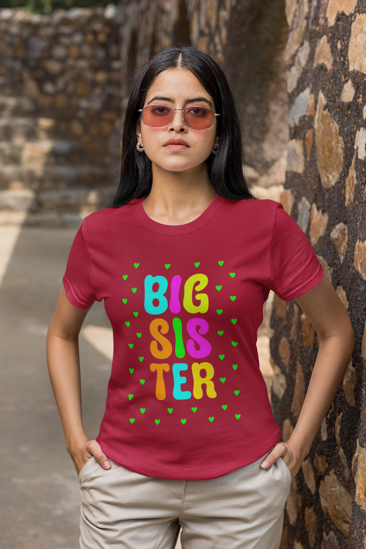 Celebrate Big Sis Energy with the “Big Sister” Graphic T-Shirt —  Rakhi Drop Limited Edition