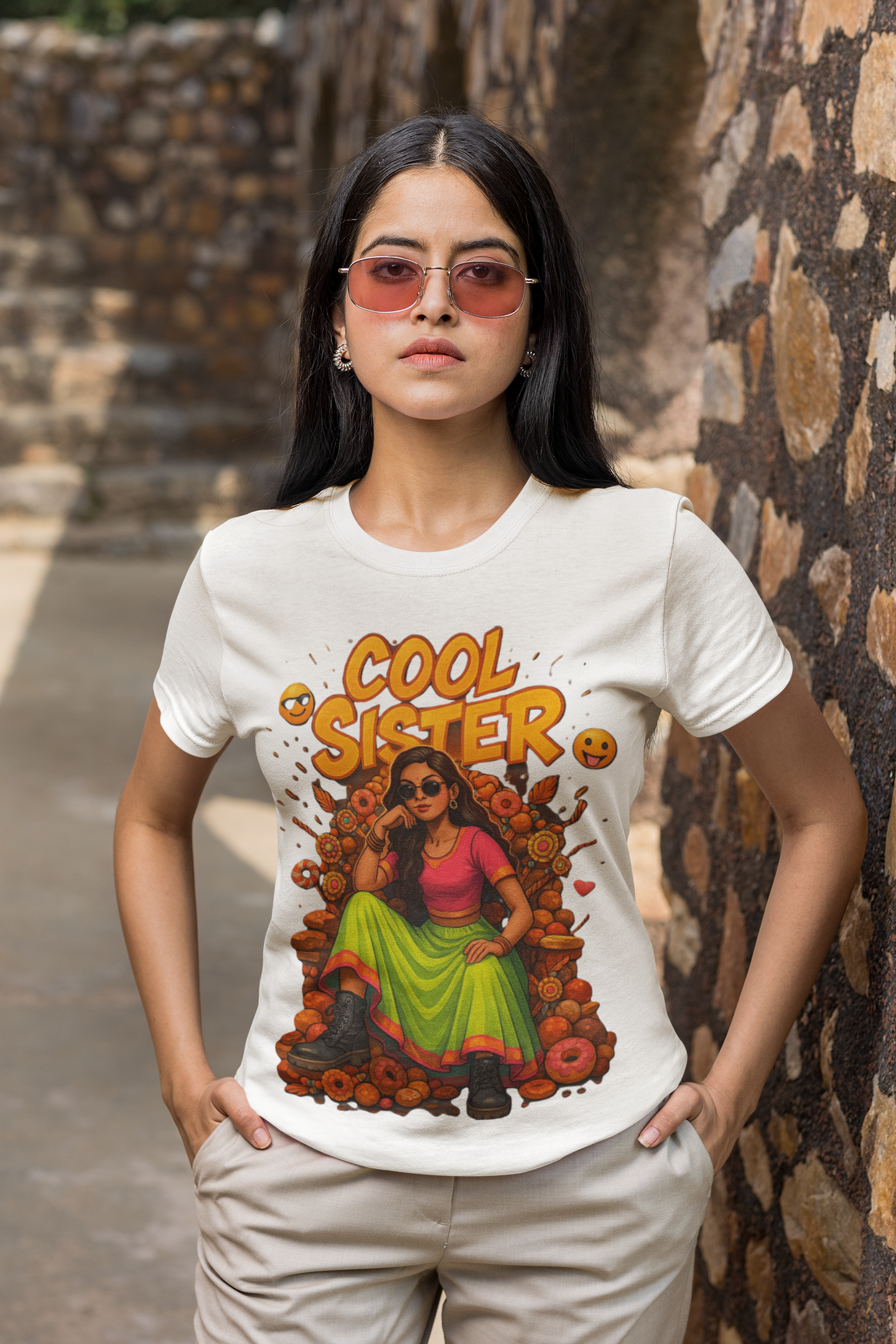 Cool Sister Energy Graphic T-Shirt — Chalaki’s Rakhi Drop Limited Edition