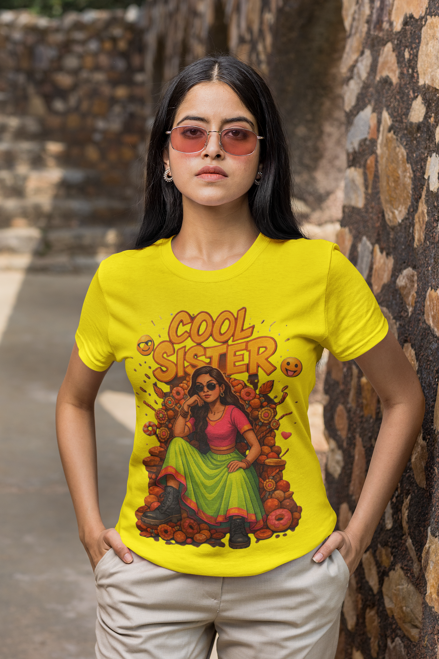 Cool Sister Energy Graphic T-Shirt — Chalaki’s Rakhi Drop Limited Edition