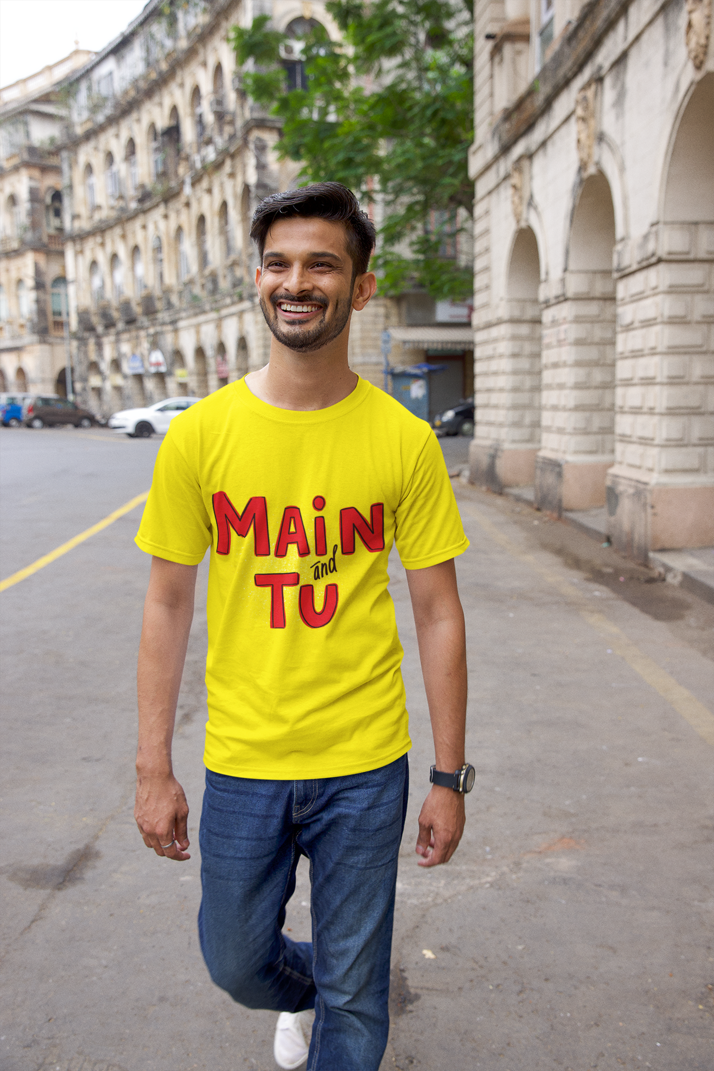 Main For Tu--Unisex Graphic T-Shirt – | Bold Desi Streetwear Tee