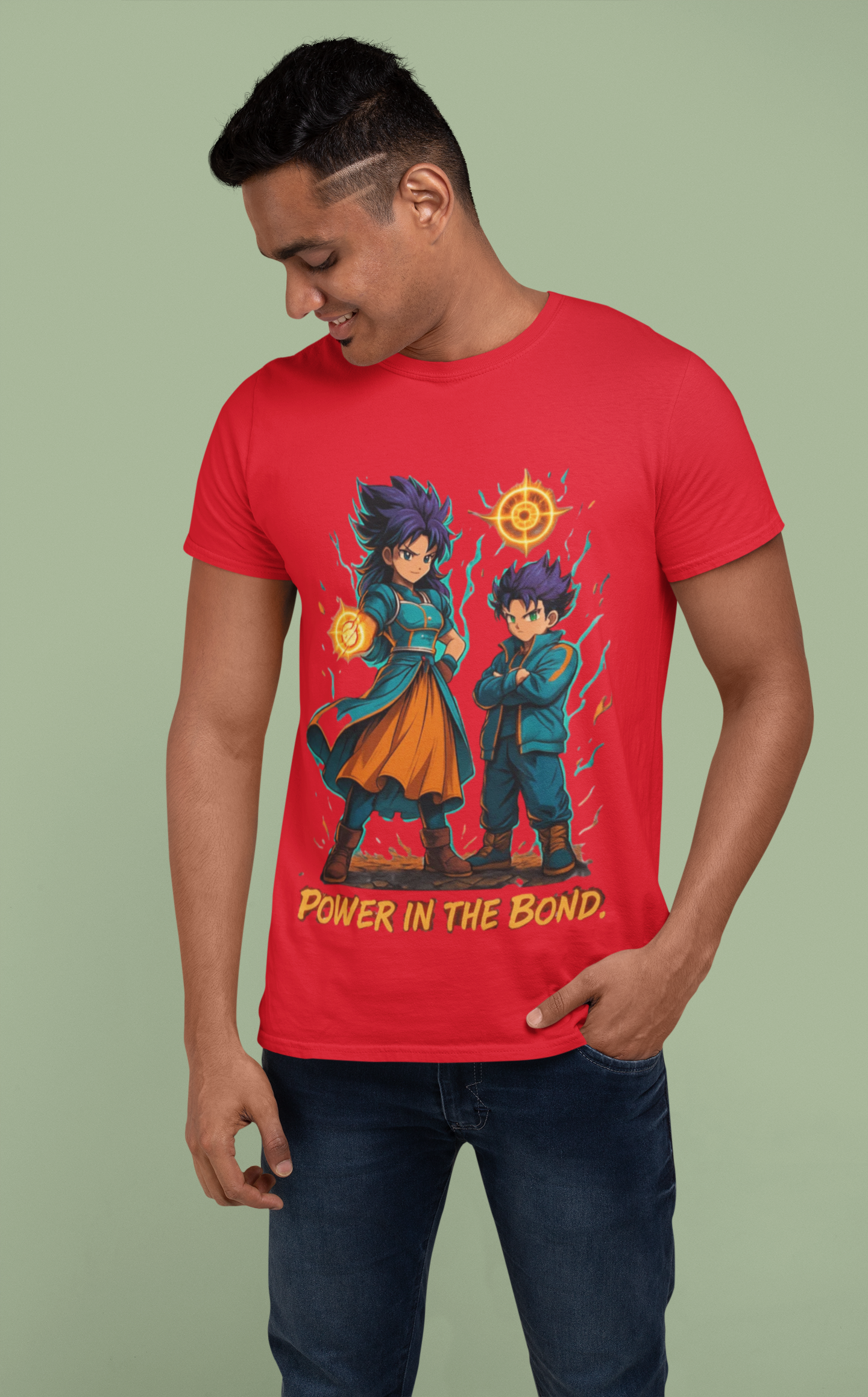 Power in the Bond Graphic Tee – Unleash the Strength of Sibling Unity | Limited Edition