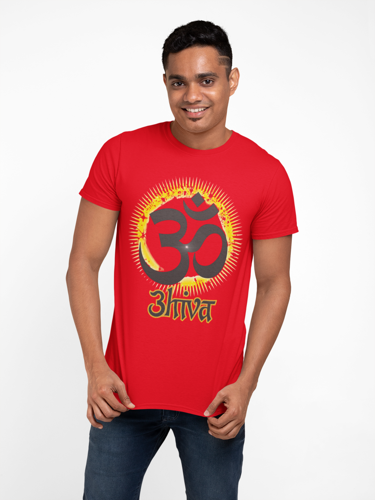 Om Shiva Graphic T-Shirt for Men & Women | Spiritual Streetwear | Gen Z Printed Tee
