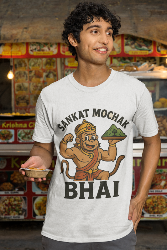 Sankat Mochak Bhai T-Shirt – Chalaki Rakhi Drop Limited Edition
