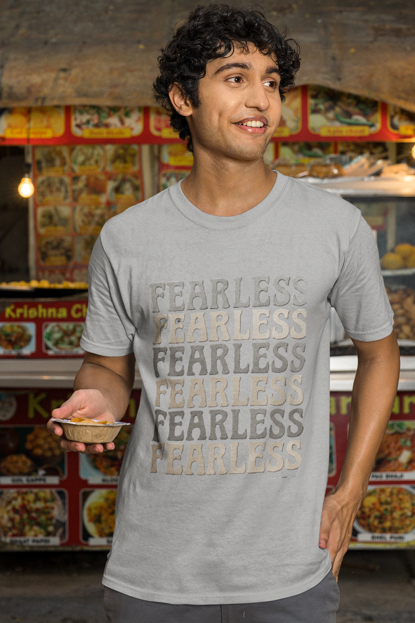 FEARLESS Statement T-Shirt – Bold Unisex Tee | Gen Z Streetwear India
