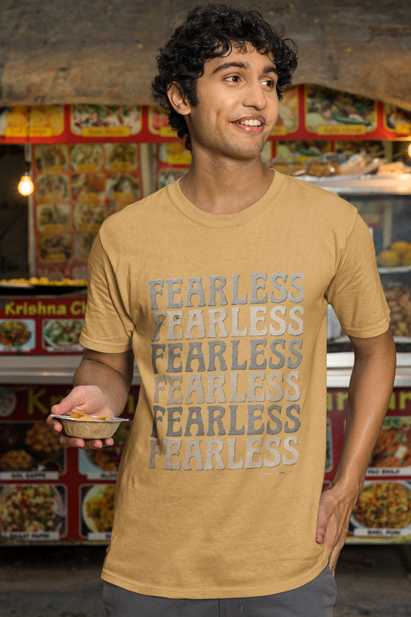 FEARLESS Statement T-Shirt – Bold Unisex Tee | Gen Z Streetwear India