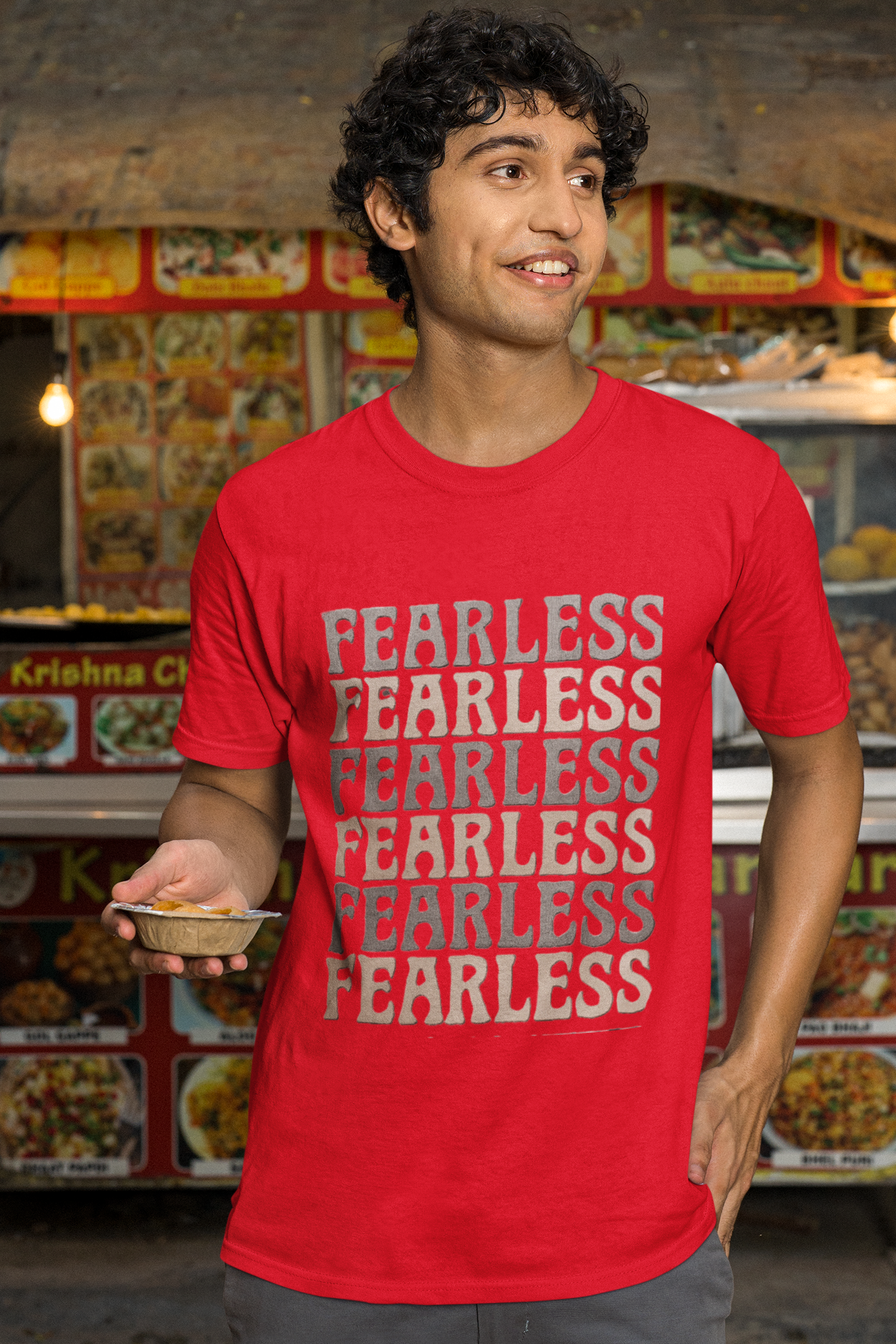 FEARLESS Statement T-Shirt – Bold Unisex Tee | Gen Z Streetwear India
