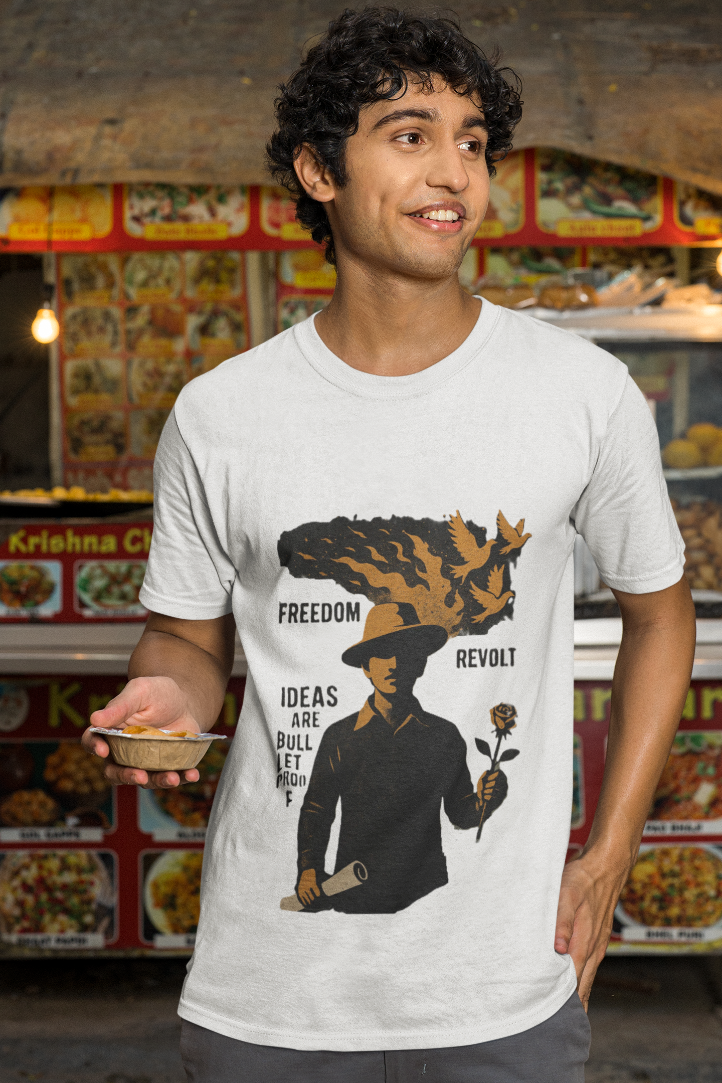 Revolt in Style – Freedom Fighter Tee | Chalaki Limited Edition T-Shirt