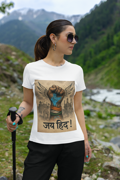 Jai Hind Power Fist T-Shirt – Limited Edition Streetwear Independence Day Drop