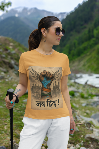 Jai Hind Power Fist T-Shirt – Limited Edition Streetwear Independence Day Drop