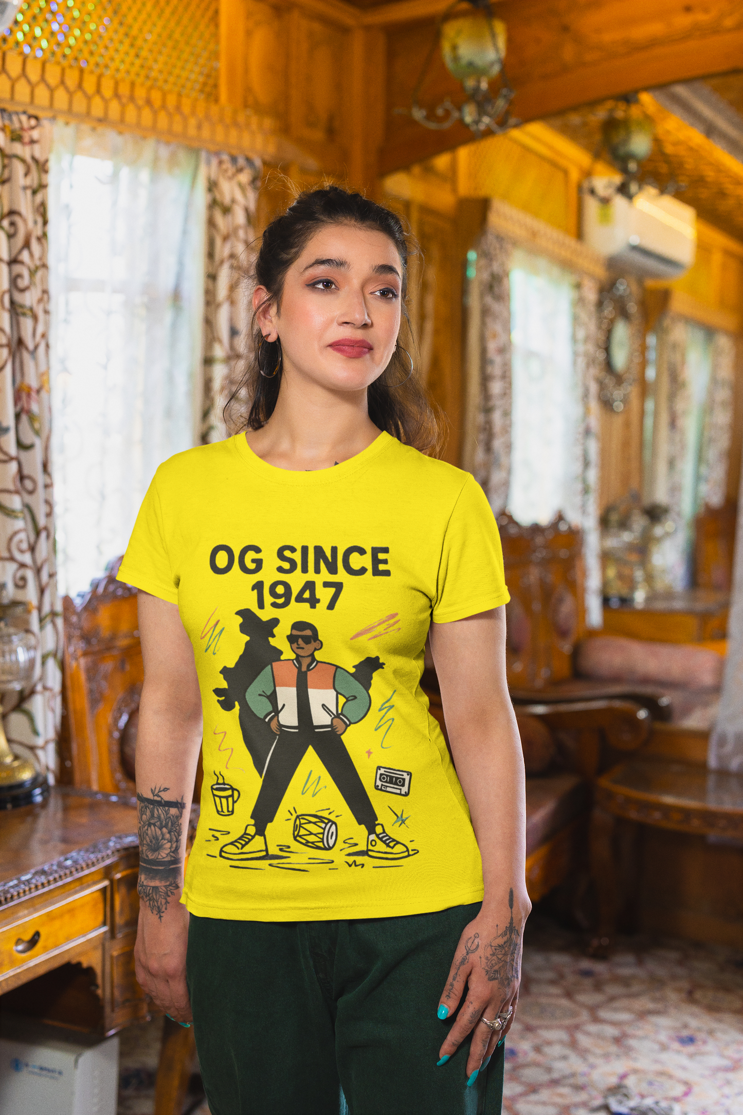 OG Since 1947 Independence Day Streetwear Graphic T-Shirt | Limited Edition