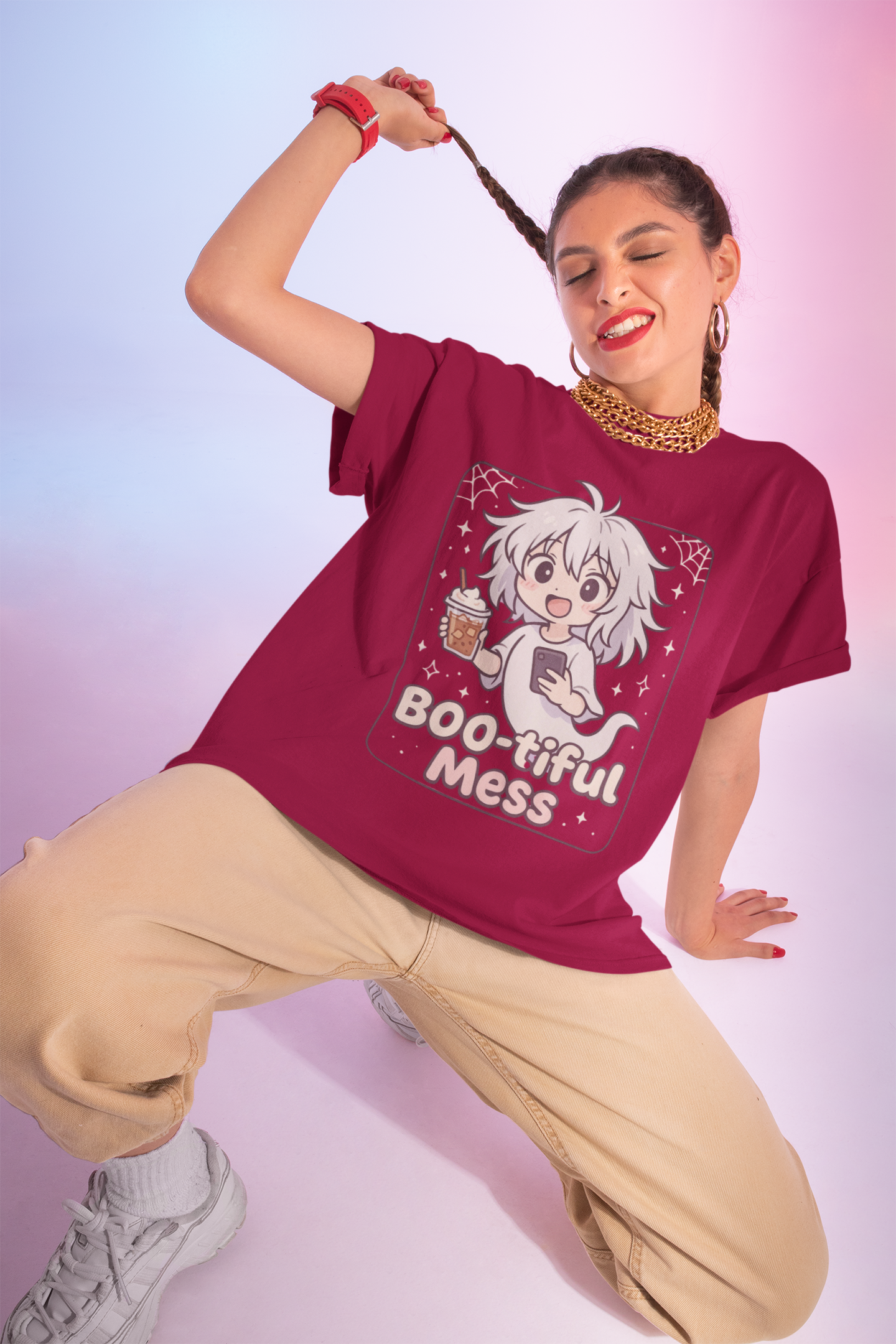 Boo-tiful Mess T-Shirt | Cute & Spooky Halloween Graphic Tee